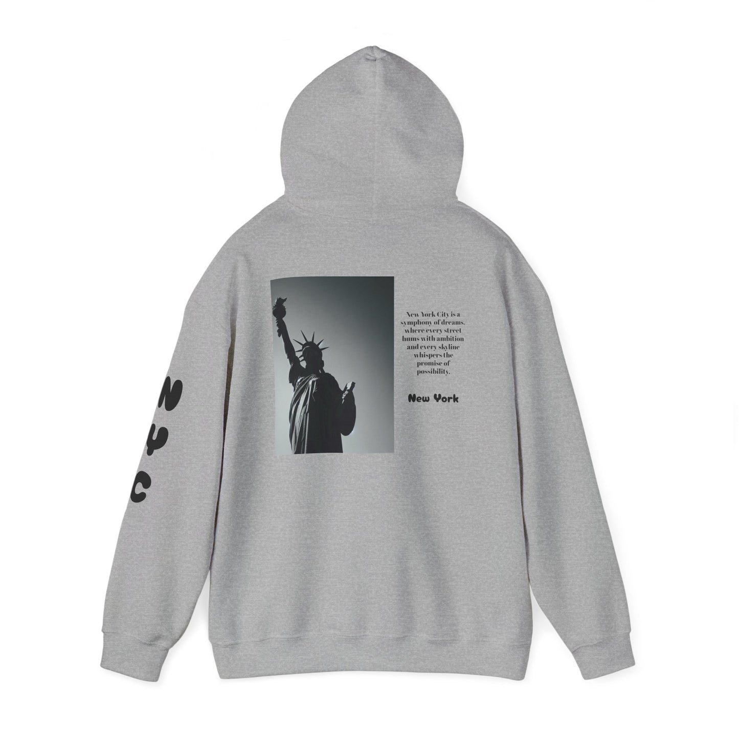 New York Quoted Hoodie